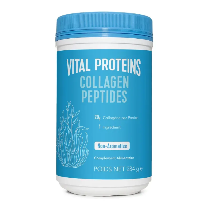Peptides de collag&egrave;ne non-aromatis&eacute; Vital Proteins - pot de 284 g