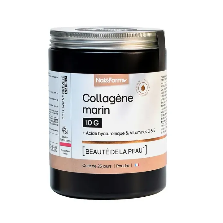 Collag&egrave;ne marin beaut&eacute; de la peau Nat&Form - pot de 315g