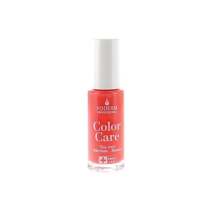 Color Care Vernis &agrave; ongles Rose Corail 273 Poderm - flacon de 8ml