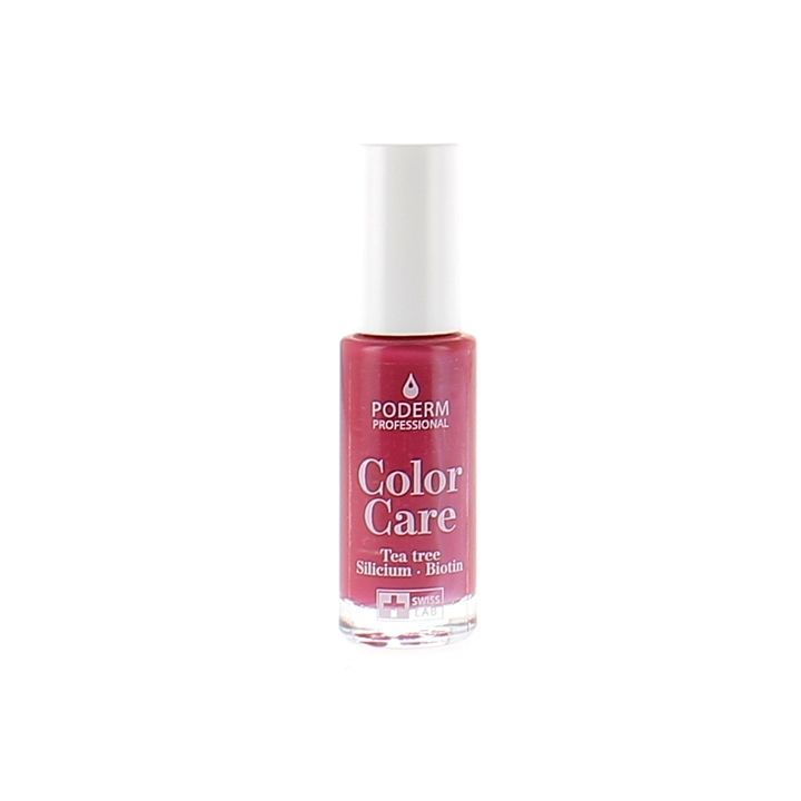 Color Care Vernis &agrave; ongles Rouge Rose 797 Poderm - flacon de 8ml
