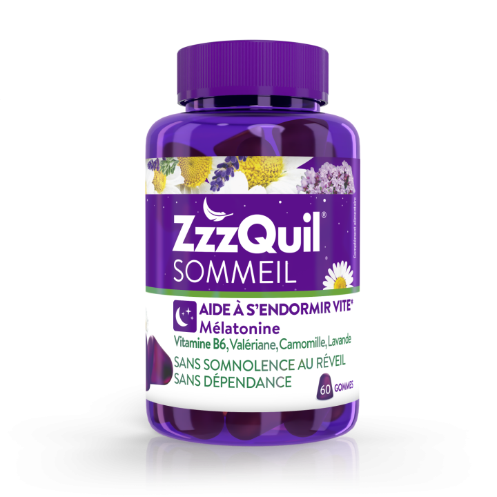 ZzzQuil Sommeil - bo&icirc;te de 60 gommes