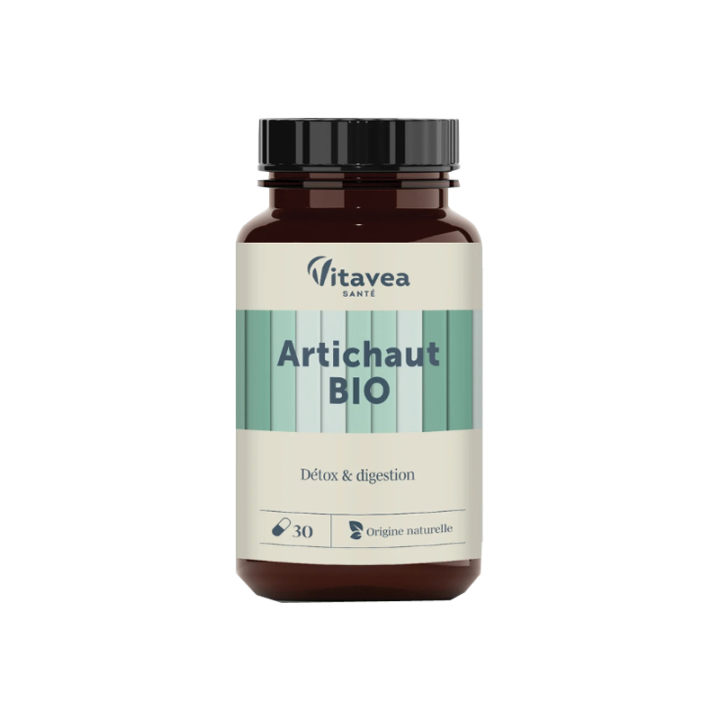 Artichaut bio Vitavea - pot de 30 g&eacute;lules