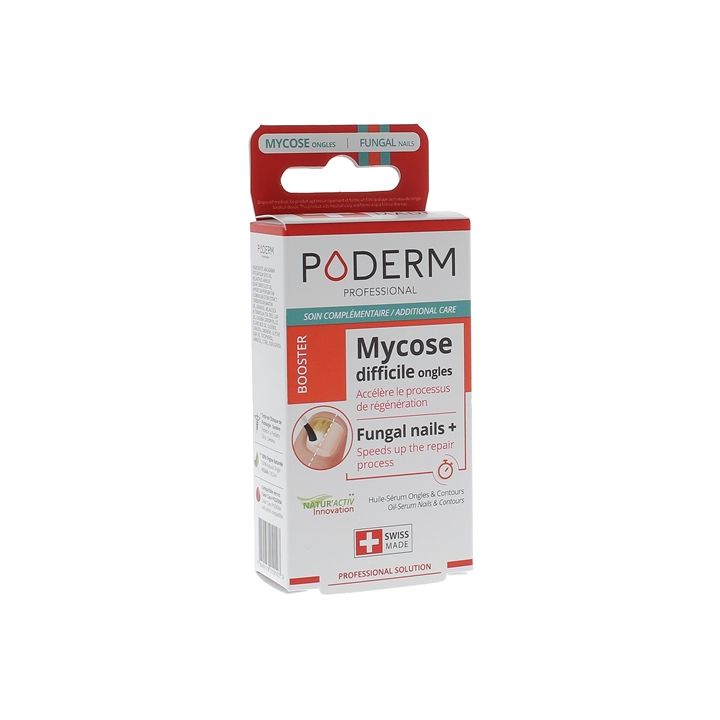 Compl&eacute;ment booster s&eacute;rum ongles Poderm - flacon de 6 ml