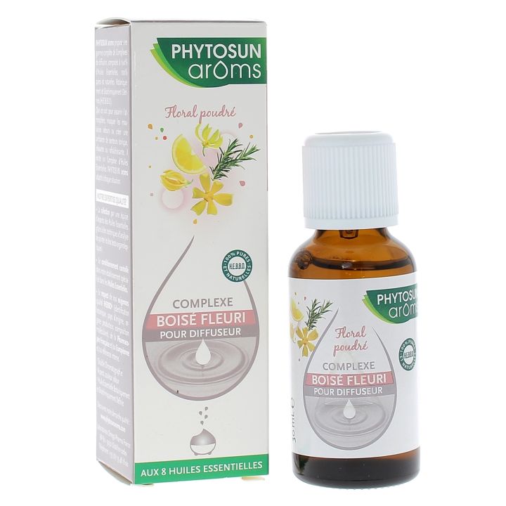 Complexe Bois&eacute; Fleuri pour diffuseur Phytosun Ar&ocirc;ms - flacon de 30 ml