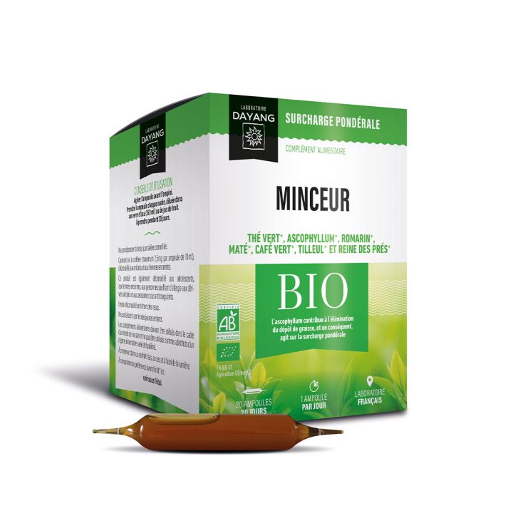 Complexe minceur Bio Dayang - bo&icirc;te de 20 ampoules