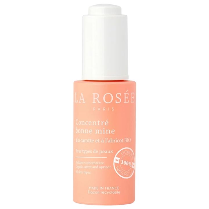 Concentr&eacute; bonne mine bio La Ros&eacute;e - flacon de 30ml