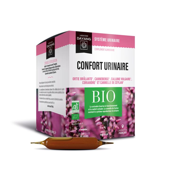 Confort urinaire Bio Dayang - bo&icirc;te de 20 ampoules