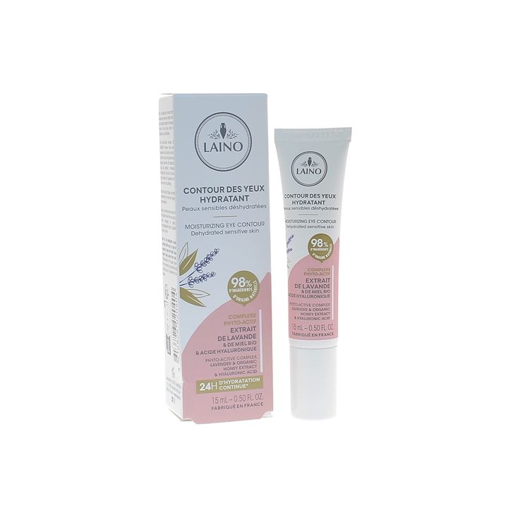 Contour des yeux hydratant Laino - tube de 15 ml