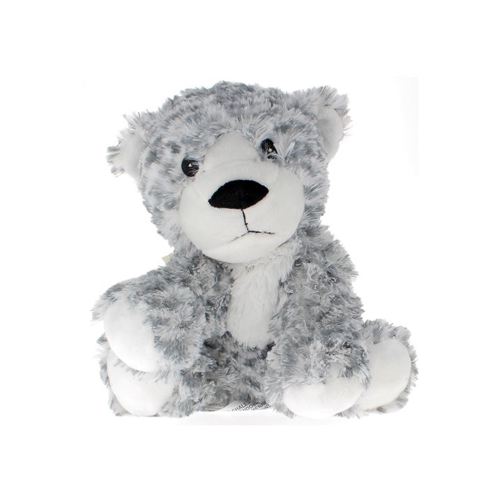 Cozy peluche bouillotte L&eacute;opard Soframar - 1 peluche de 30 cm