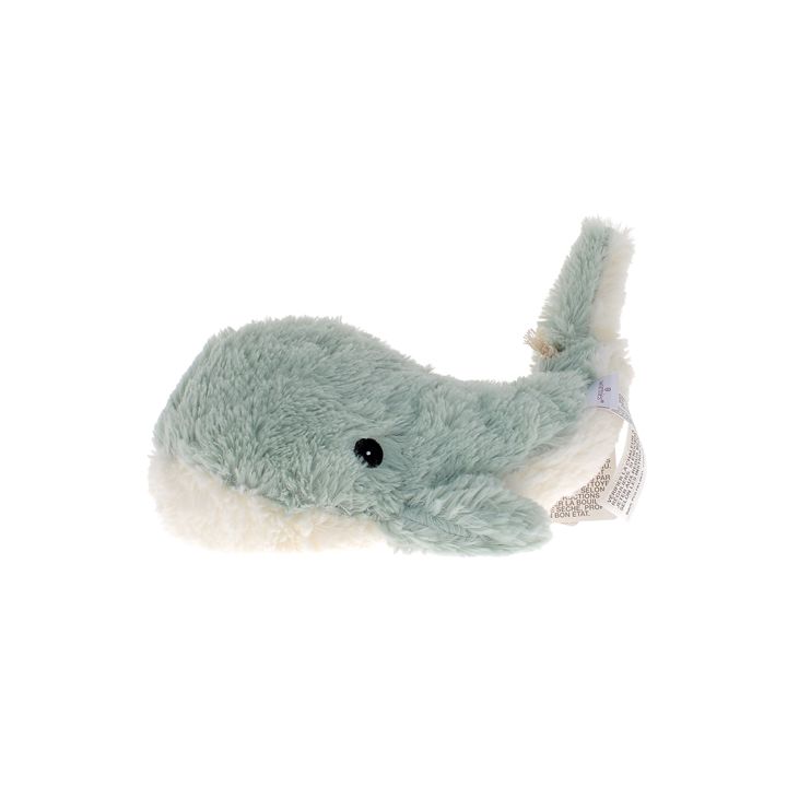 Cozy peluche bouillotte d&eacute;houssable baleine Soframar - 1 bouillotte de 22 cm