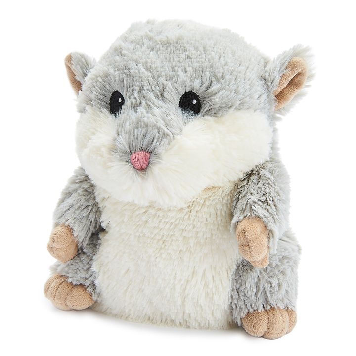 Cozy peluche bouillotte d&eacute;houssable hamster Soframar - 1 bouillotte de 23 cm