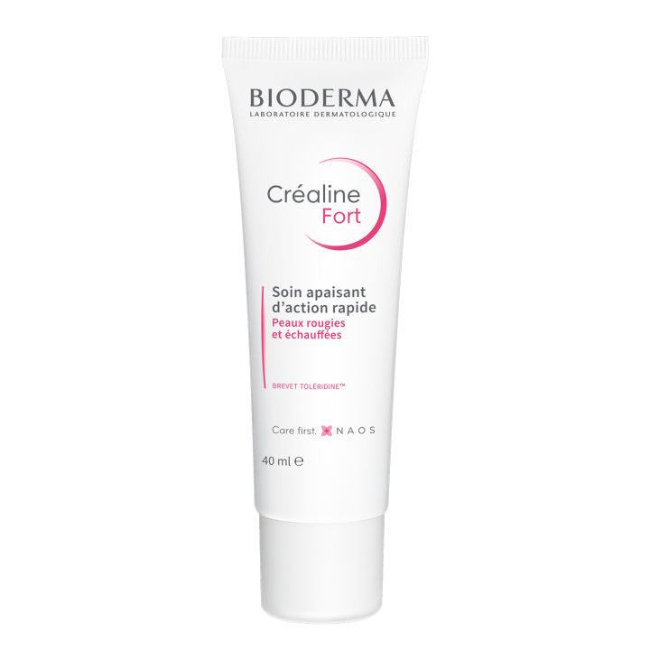 Cr&eacute;aline Fort peaux rougies Bioderma - tube de 40 ml