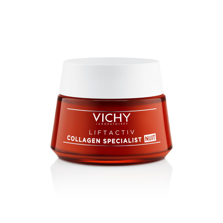 LiftActiv Cr&egrave;me Collagen Specialist nuit Vichy - pot de 50 ml