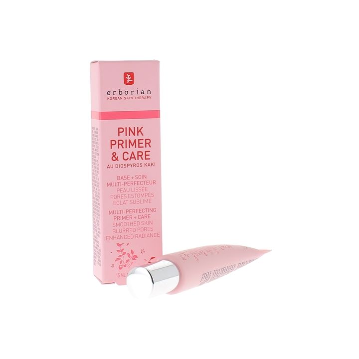 Cr&egrave;me Pink Primer & Care au Diospyros Kaki Erborian - tube de 15 ml