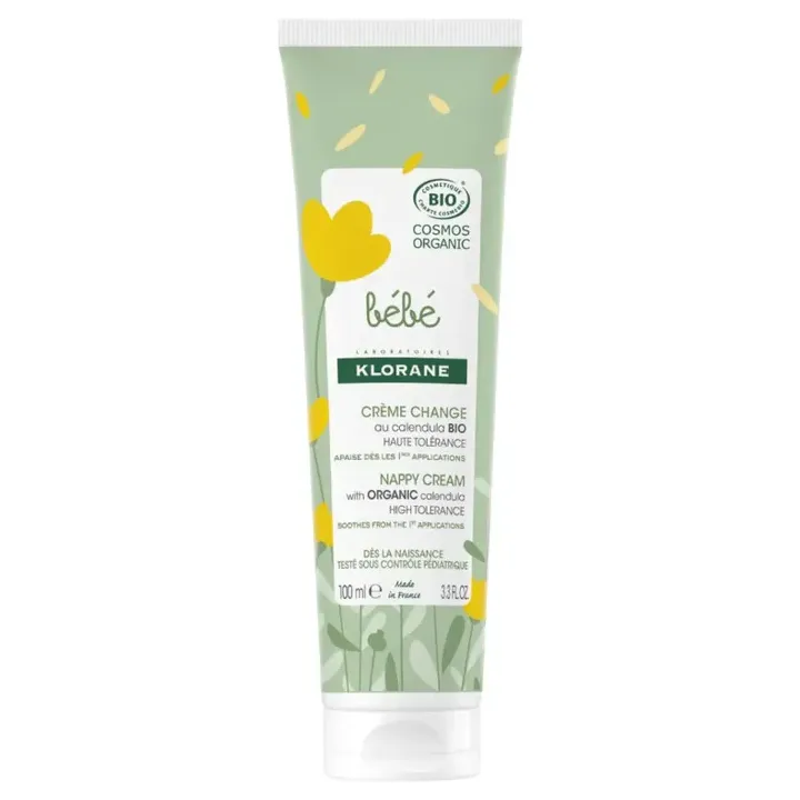 Cr&egrave;me change bio Klorane - tube de 100ml