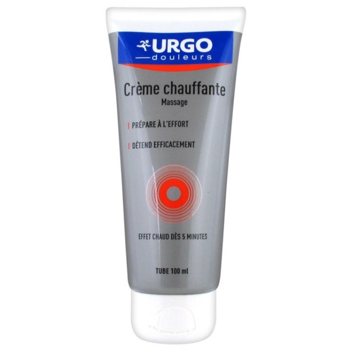 Cr&egrave;me chauffante massage Urgo - tube de 100 ml