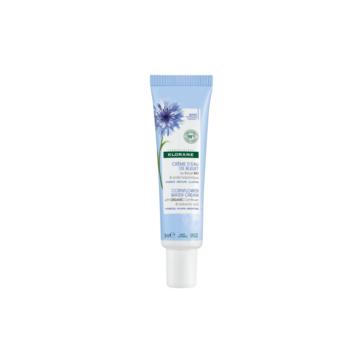 Cr&egrave;me d'eau de bleuet Klorane - tube de 30 ml