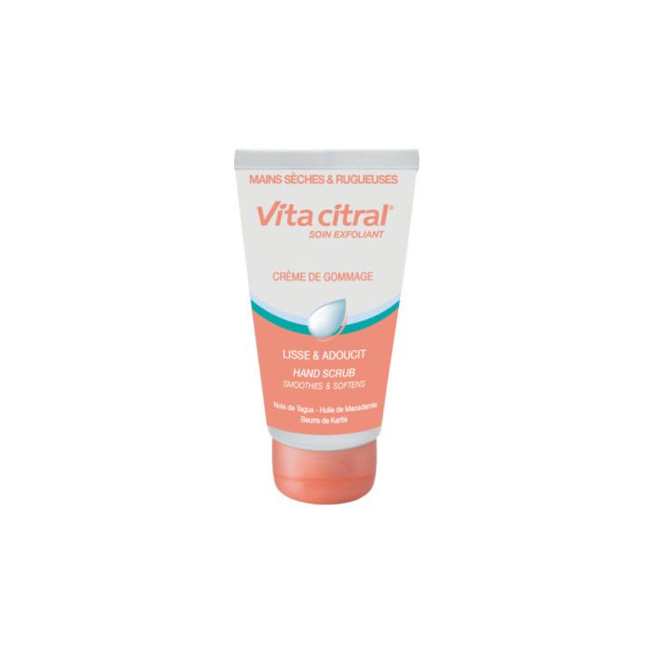 Cr&egrave;me de gommage mains Vita Citral - tube de 75ml