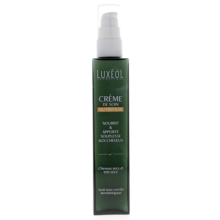 Cr&egrave;me de soin nutrition Lux&eacute;ol - flacon-pompe de 100ml