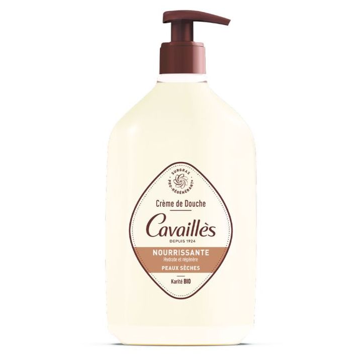 Cr&egrave;me de douche beurre de karit&eacute; & magnolia Rog&eacute; Cavaill&egrave;s - flacon de 750ml