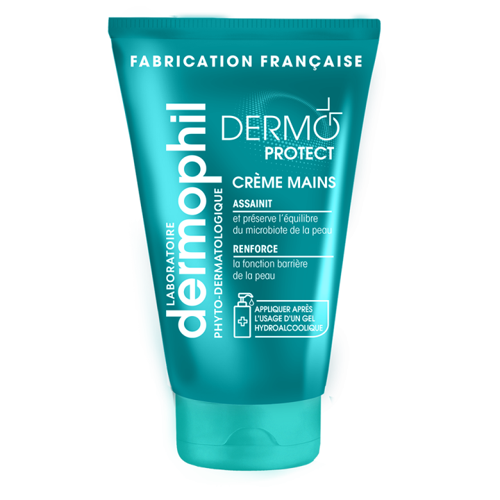 Cr&egrave;me mains Dermo Protect Dermophil Indien - tube de 50ml