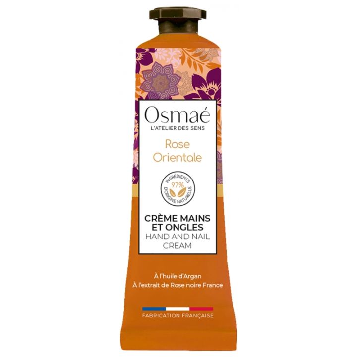 Cr&egrave;me mains et ongles Rose Orientale Osma&eacute; - tube de 30 ml