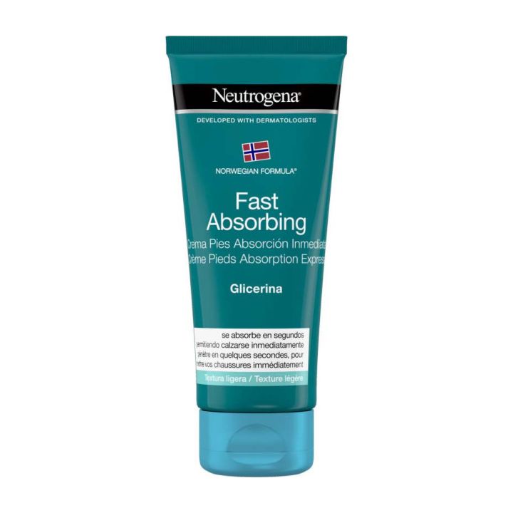 Cr&egrave;me pieds absorption express Neutrogena - tube de 100ml