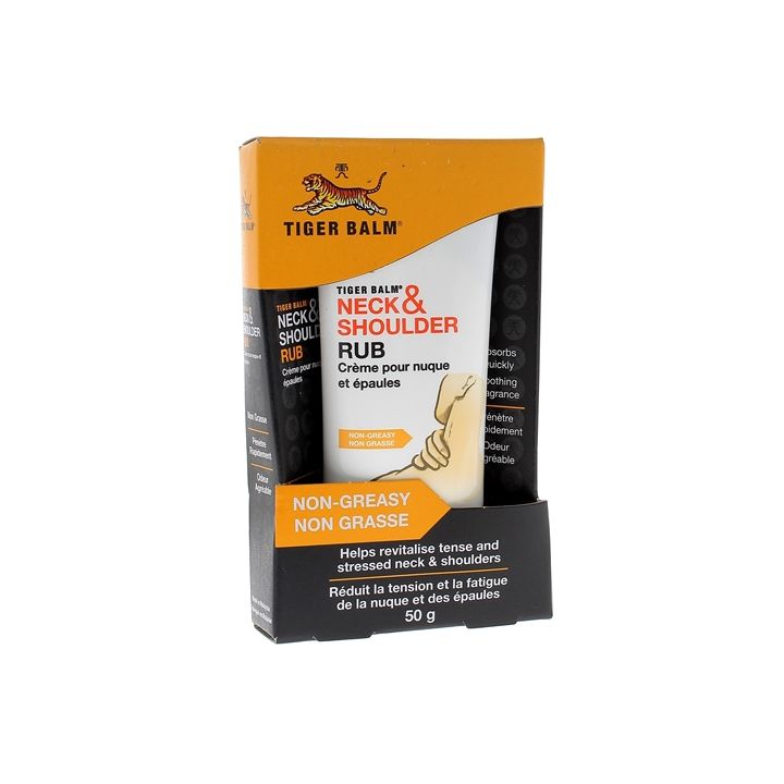 Cr&egrave;me pour nuque et &eacute;paules Tiger Balm - tube de 50 g