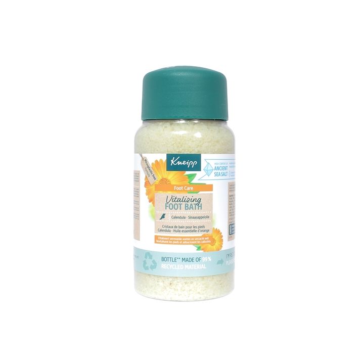 Cristaux pour bain de pieds Vitalizing Kneipp - bo&icirc;te de 600g