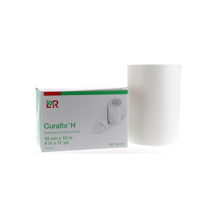 Curafix H sparadrap extensible de fixation Velpeau - une bande 10 cm x 10 m