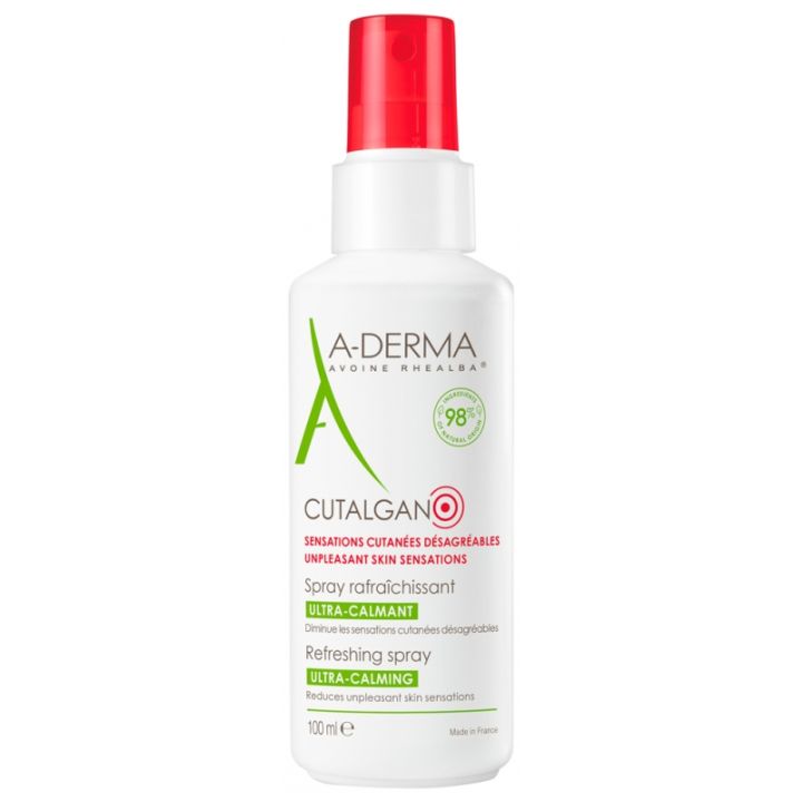 Cutalgan spray rafra&icirc;chissant ultra-calmant A-derma - spray de 100 ml
