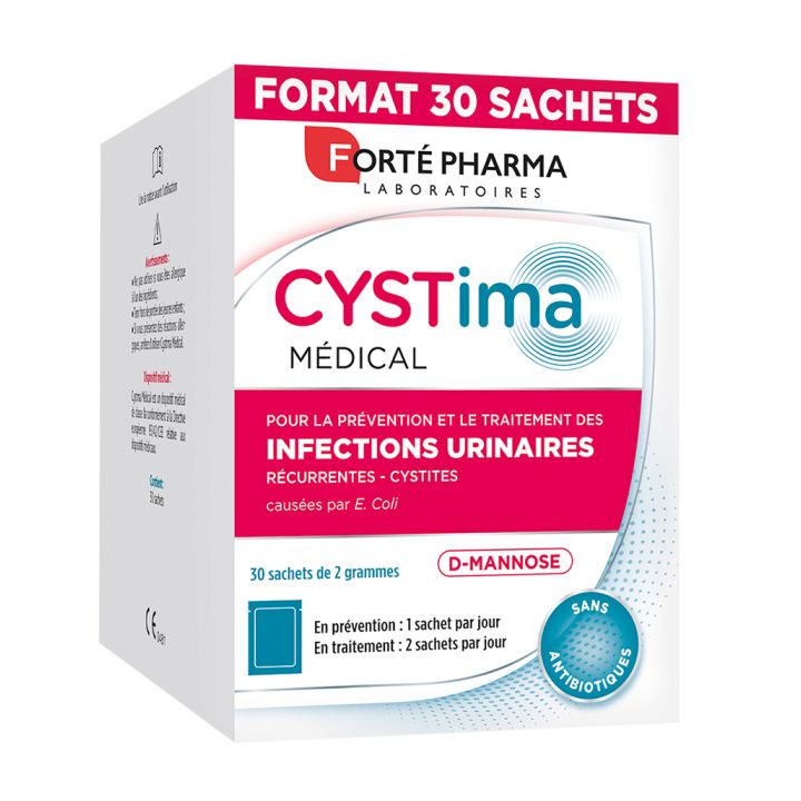 Cystima M&eacute;dical Fort&eacute; Pharma - bo&icirc;te de 30 sachets