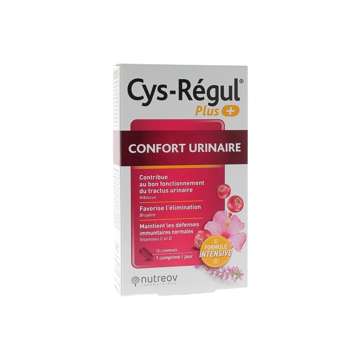 Cys-r&eacute;gul plus Nutreov - bo&icirc;te de 15 comprim&eacute;s