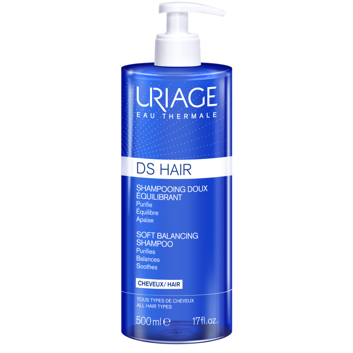 DS Hair Shampooing doux &eacute;quilibrant Uriage - flacon de 500 ml