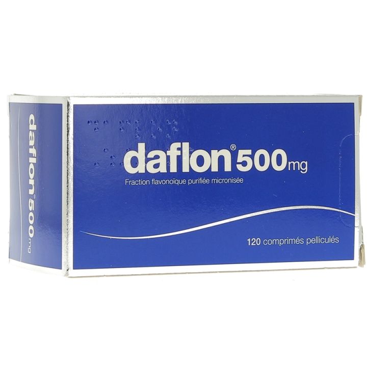 Daflon 500mg comprim&eacute; - 120 comprim&eacute;s