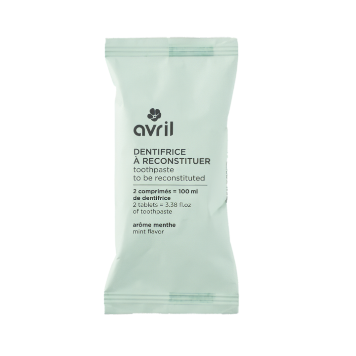 Dentifrice &agrave; reconstituer Avril - 2 comprim&eacute;s pour 100ml