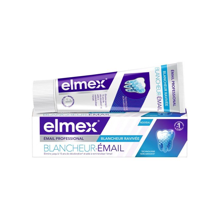 Dentifrice blancheur-&eacute;mail Elmex - tube de 75ml