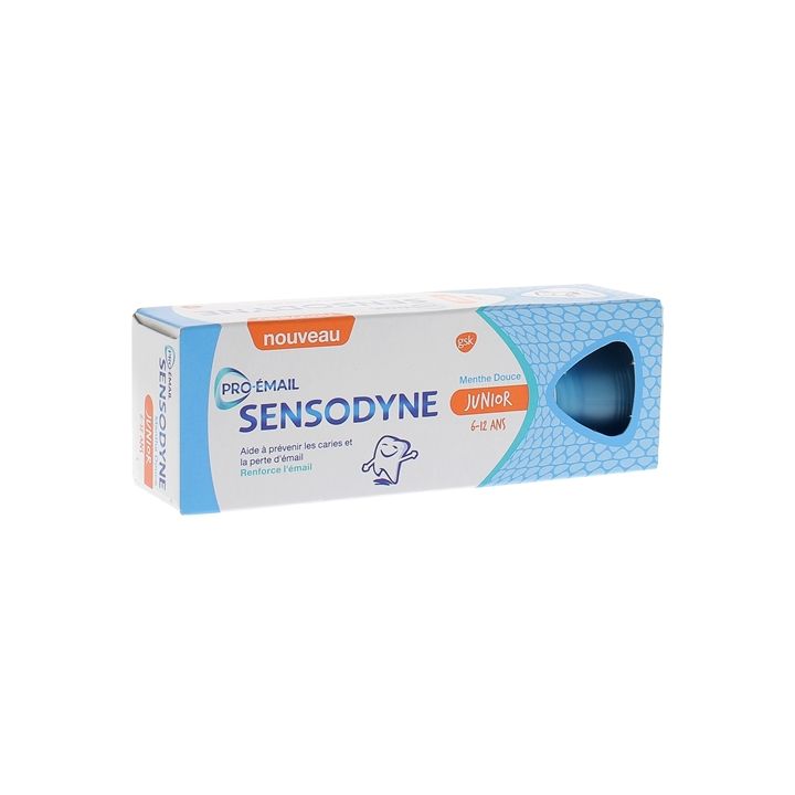 Dentifrice pro-&eacute;mail junior Sensodyne - tube de 50ml