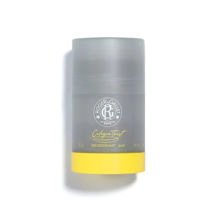 D&eacute;odorant 24h Cologne Twist Roger & Gallet - stick de 50ml