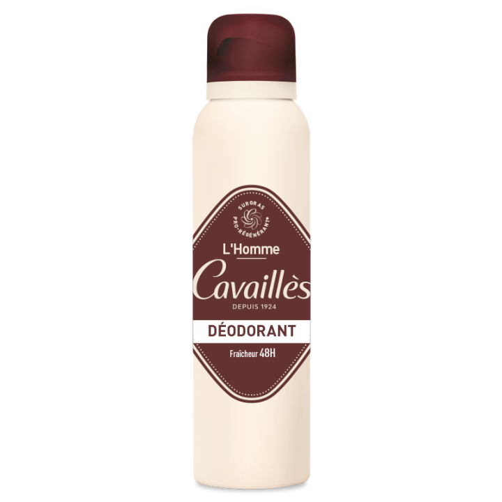 D&eacute;odorant homme fra&icirc;cheur 48H Rog&eacute; Cavaill&egrave;s - spray de 150ml