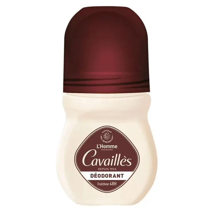 D&eacute;odorant roll-on homme 48H Rog&eacute; Cavaill&egrave;s - roll-on de 50 ml