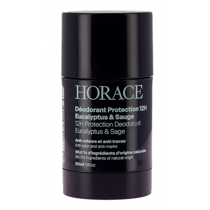 D&eacute;odorant protection 12h eucalyptus et sauge Horace - stick de 50ml