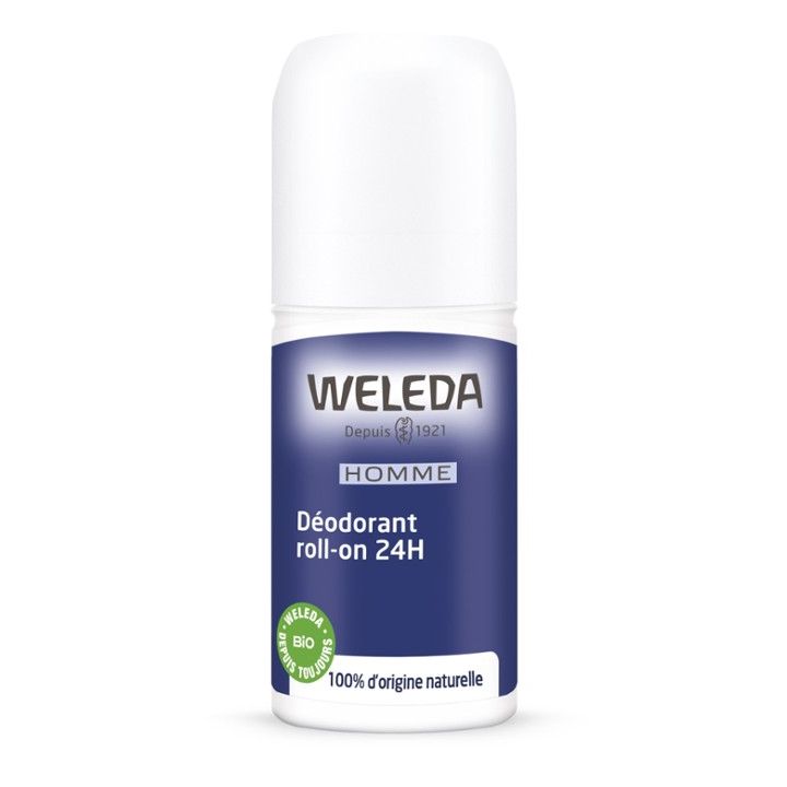 D&eacute;odorant roll-on homme Weleda - roll-on de 50 ml