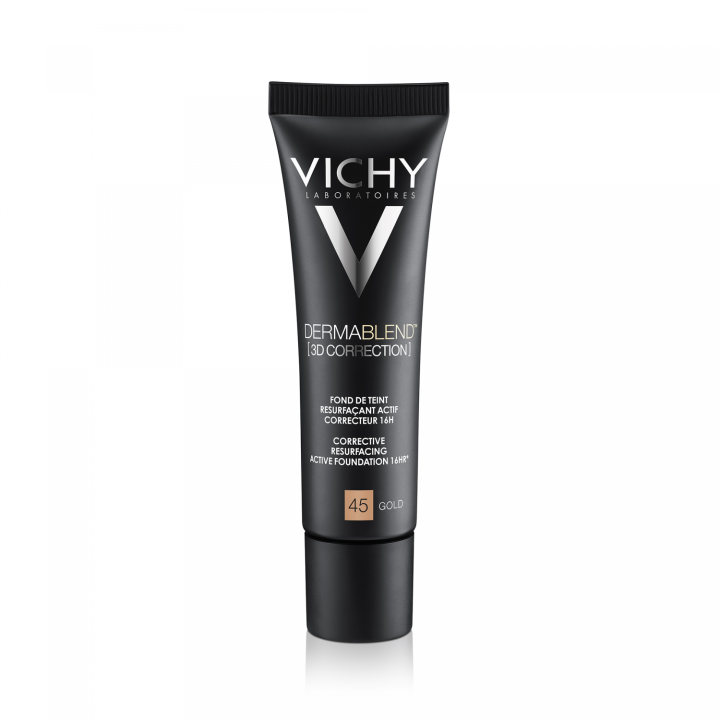 Dermablend 3D correction fond de teint resurfa&ccedil;ant Gold 45 Vichy - tube de 30 ml