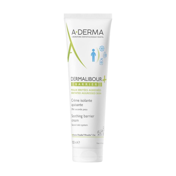 Dermalibour+ Barrier Cr&egrave;me isolante apaisante A-Derma - tube de 100ml
