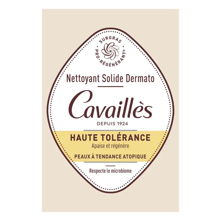 Nettoyant solide haute tol&eacute;rance Rog&eacute; Cavaill&egrave;s - pain de 100 g