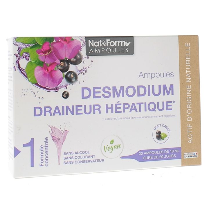 Desmodium Nat&Form - bo&icirc;te de 20 ampoules
