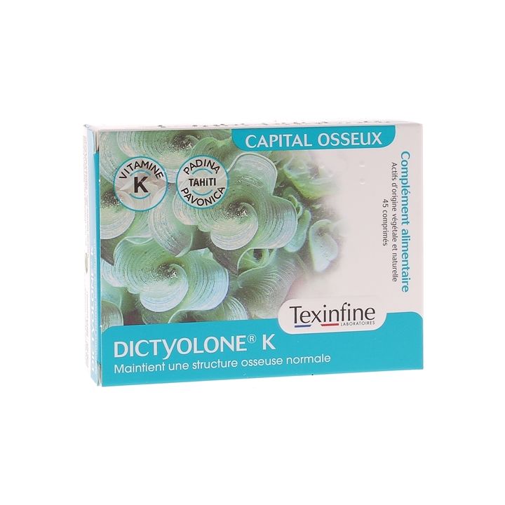 Dictyolone K Texinfine - boite de 45 comprim&eacute;s