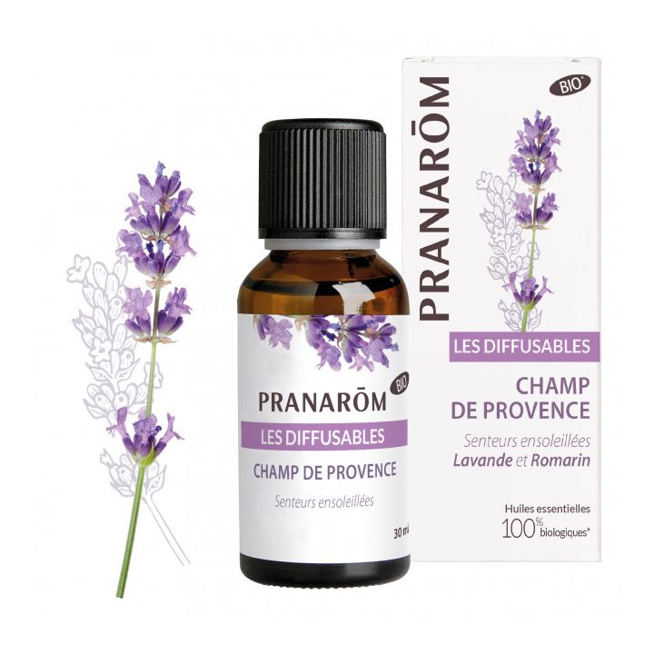 Diffusable Champ de Provence Bio Pranar&ocirc;m - flacon de 30 ml