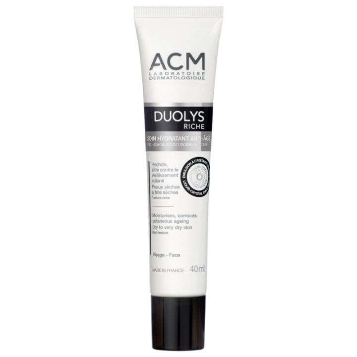 Duolys riche soin hydratant anti-&acirc;ge ACM - Tube de 40 ml